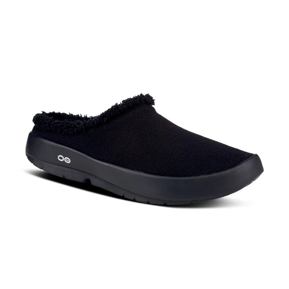 OOFOS OOcoozie Mule Black